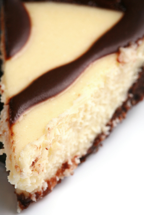Coffee Cheesecake with Cookie Crumb Crust